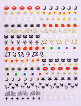 Load image into Gallery viewer, Nail Art Stickers - Spooky (Halloween)