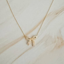 Load image into Gallery viewer, Be You. Bow Necklace