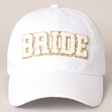 Load image into Gallery viewer, Bride Chenille Letter Patch Cotton Baseball Cap