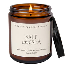 Load image into Gallery viewer, Salt and Sea 9 oz Soy Candle