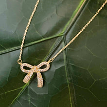 Load image into Gallery viewer, Be You. Bow Necklace