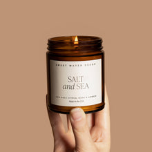 Load image into Gallery viewer, Salt and Sea 9 oz Soy Candle