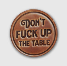 Load image into Gallery viewer, Leather Coaster Table