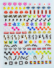 Load image into Gallery viewer, Nail Art Stickers - Mod