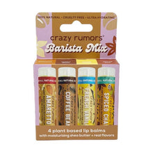 Load image into Gallery viewer, Barista Mix - 4 Pack Lip Balm Gift Box