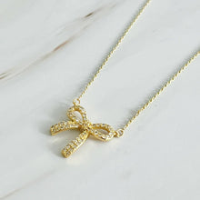 Load image into Gallery viewer, Be You. Bow Necklace