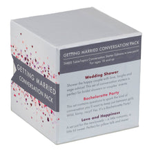 Load image into Gallery viewer, GETTING MARRIED CONVERSATION PACK