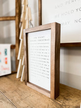 Load image into Gallery viewer, The Night Before Christmas | Christmas Decor: 17x13" / Black