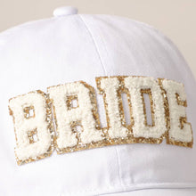 Load image into Gallery viewer, Bride Chenille Letter Patch Cotton Baseball Cap