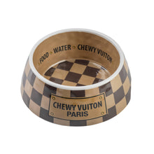 Load image into Gallery viewer, Checker Chewy Vuiton Bowl Medium