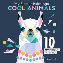 Load image into Gallery viewer, Activity Book - My Sticker Paintings: Cool Animals