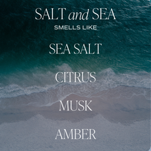 Load image into Gallery viewer, Salt and Sea 9 oz Soy Candle
