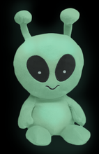 Load image into Gallery viewer, Alex Alien Glow-in-the-Dark Warm Pal
