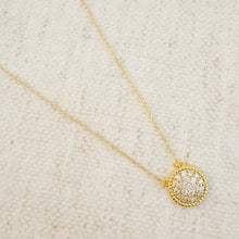 Load image into Gallery viewer, Inner Circle Luxe Pendant: Clear Sparkle
