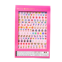 Load image into Gallery viewer, Nail Art Stickers - Candy Shop

