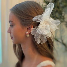 Load image into Gallery viewer, Disco Ball With Pearl Back Earrings
