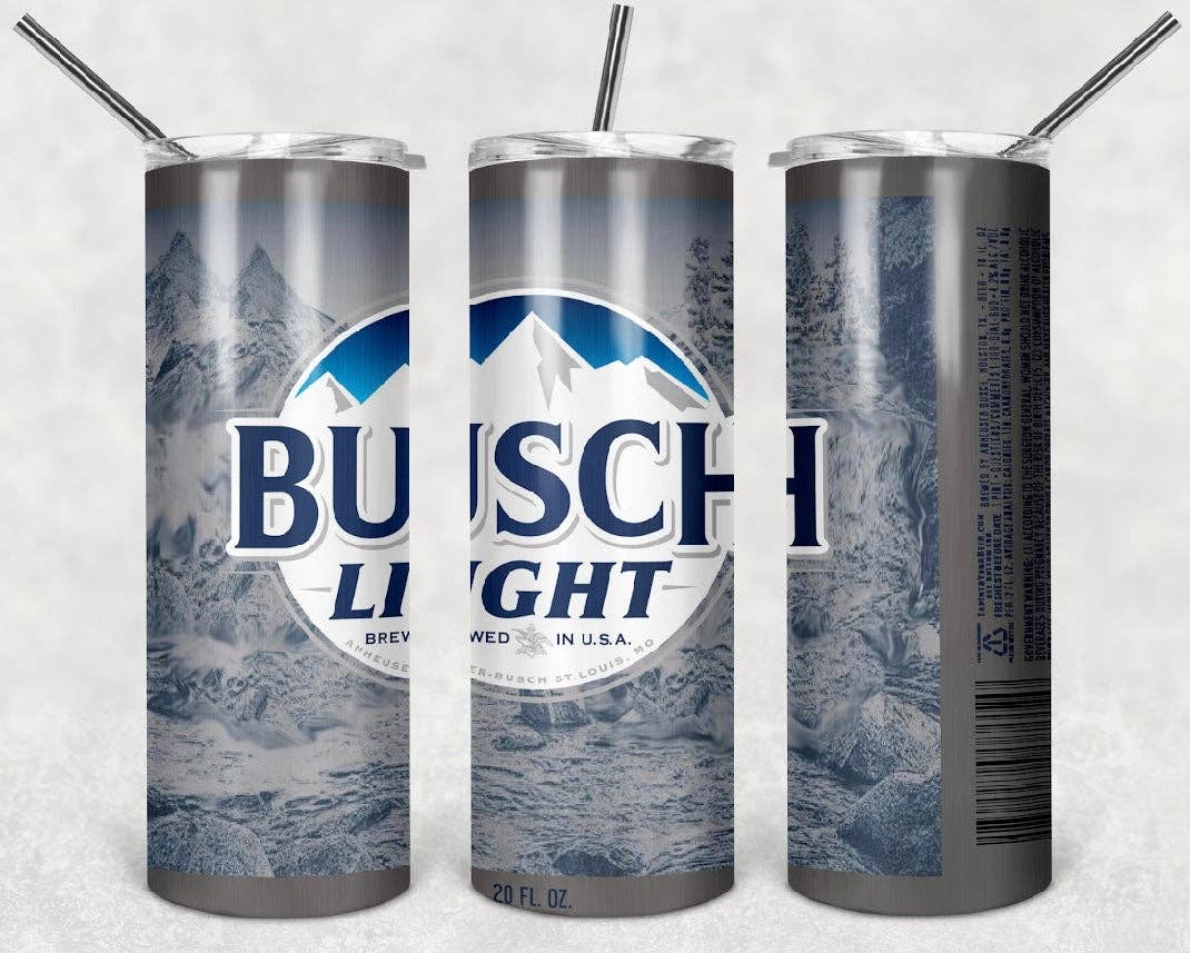 Busch Light Beer 20oz Tumbler: 20oz