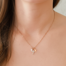Load image into Gallery viewer, Forever Duo Cross Necklace
