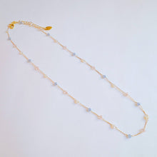 Load image into Gallery viewer, Pastel Water Drop Chain Necklace
