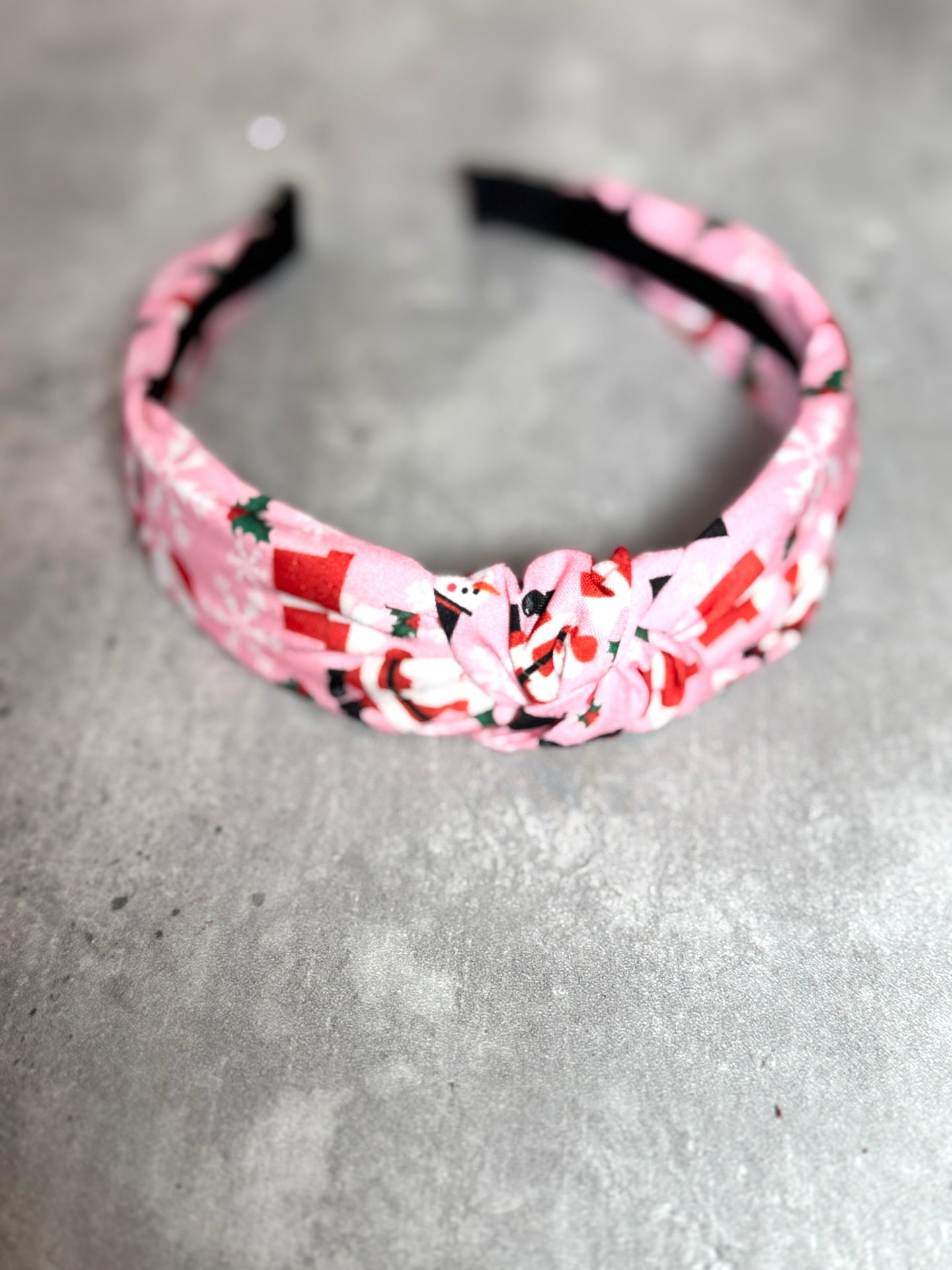 Pink Santa Headband