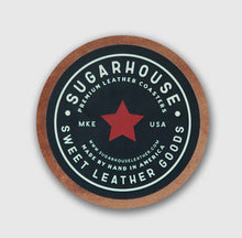 Load image into Gallery viewer, Leather Coaster Old Fashioned
