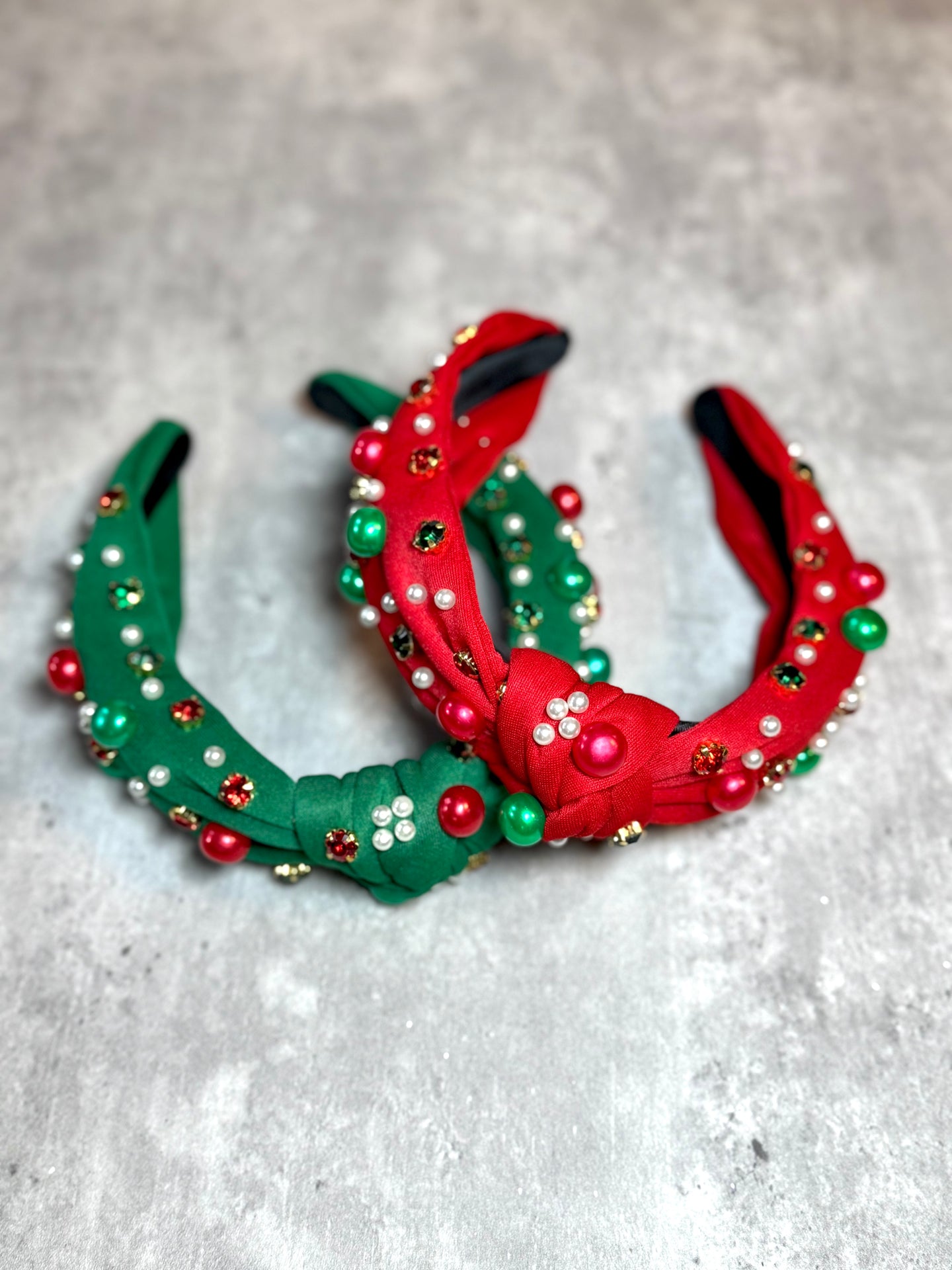 Lux Knot Headband-Christmas