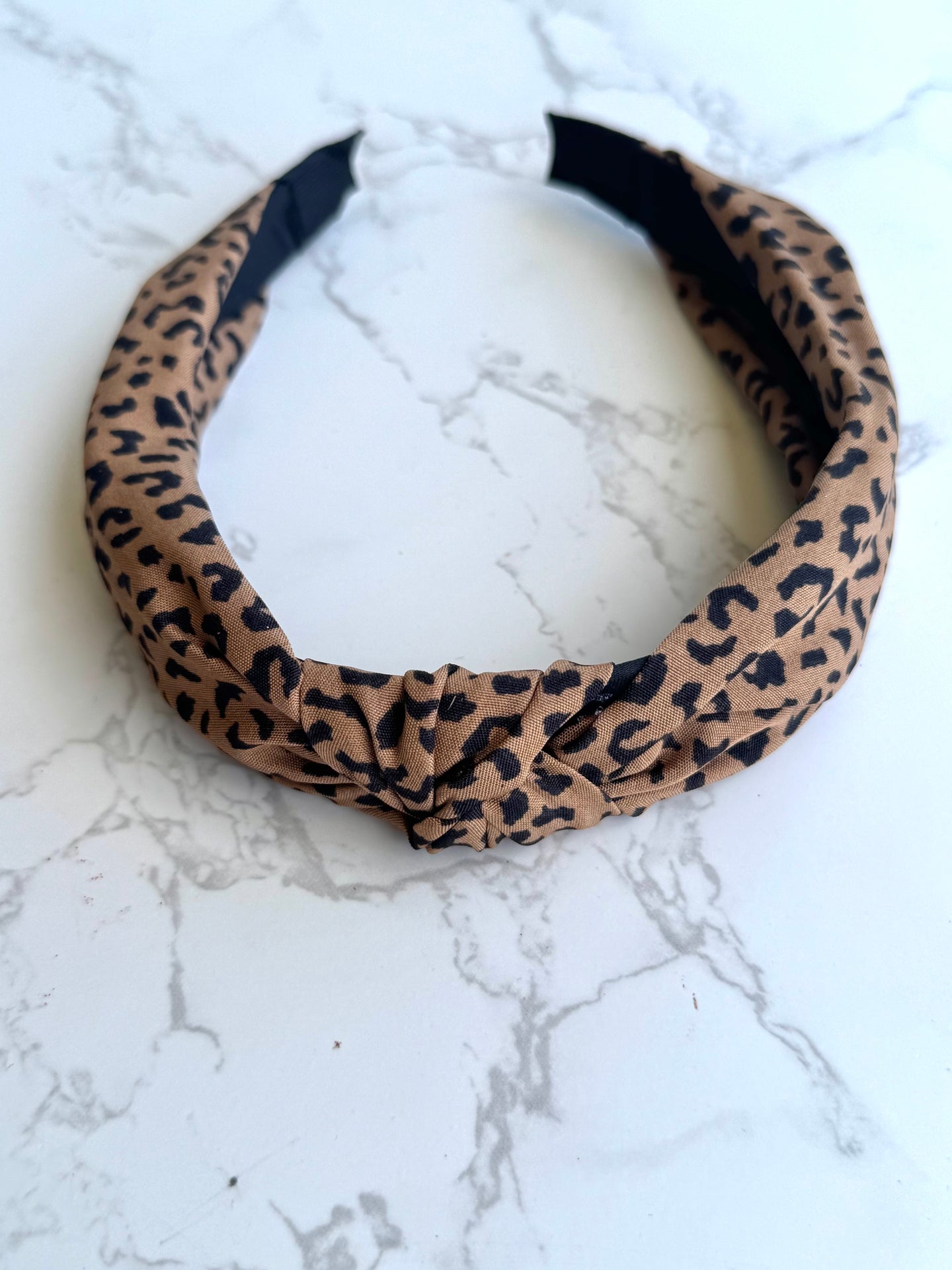 Classic Knot Headband-Cheetah