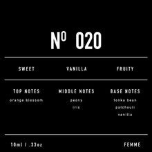 Load image into Gallery viewer, No. 020

