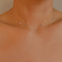 Load image into Gallery viewer, Pastel Water Drop Chain Necklace
