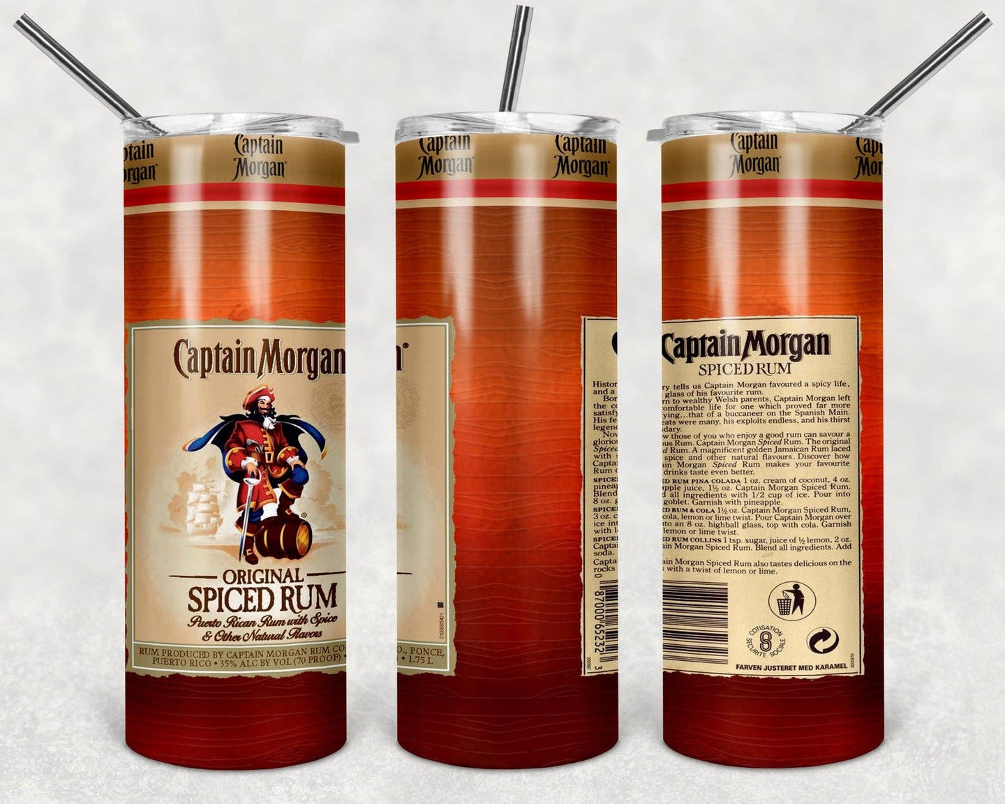 Captain Morgan Tumbler: 20oz
