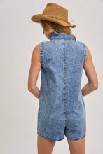 Load image into Gallery viewer, Country Nights Button Down Romper
