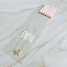 Load image into Gallery viewer, Be You. Bow Necklace
