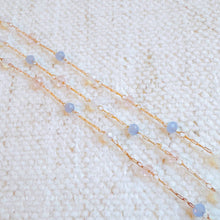 Load image into Gallery viewer, Pastel Water Drop Chain Necklace
