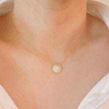 Load image into Gallery viewer, Inner Circle Luxe Pendant: Clear Sparkle
