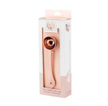 Load image into Gallery viewer, Pinky Up Hey There Hot-Tea Rose Gold Scoop
