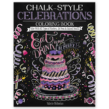 Load image into Gallery viewer, Coloring Book Chalk-Style  - Celebrations
