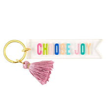 Load image into Gallery viewer, Acrylic Keytag - CHOOSE JOY
