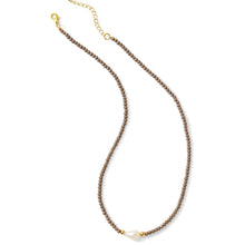 Load image into Gallery viewer, Sweet and Fresh Short Necklace: Grey
