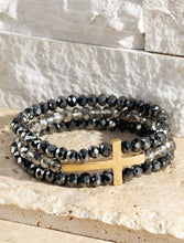 Load image into Gallery viewer, Sparkly Cross Stack
