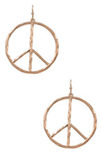 Load image into Gallery viewer, Peace Lives Earrings
