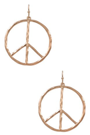 Peace Lives Earrings