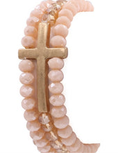 Load image into Gallery viewer, Sparkly Side Cross
