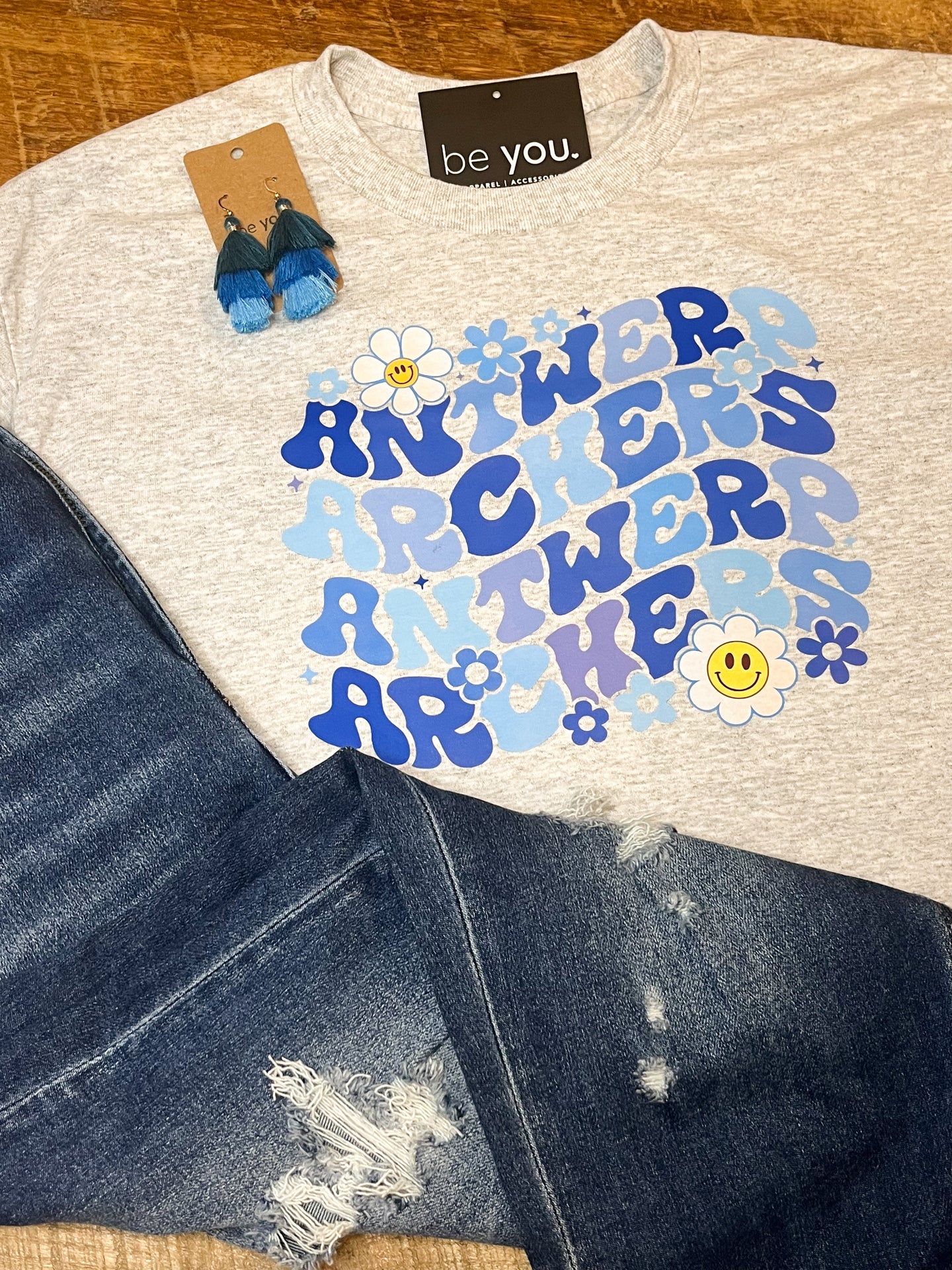 *Pre-Order* Antwerp Archers Groove T-Shirt ($28)/Sweatshirt ($40)