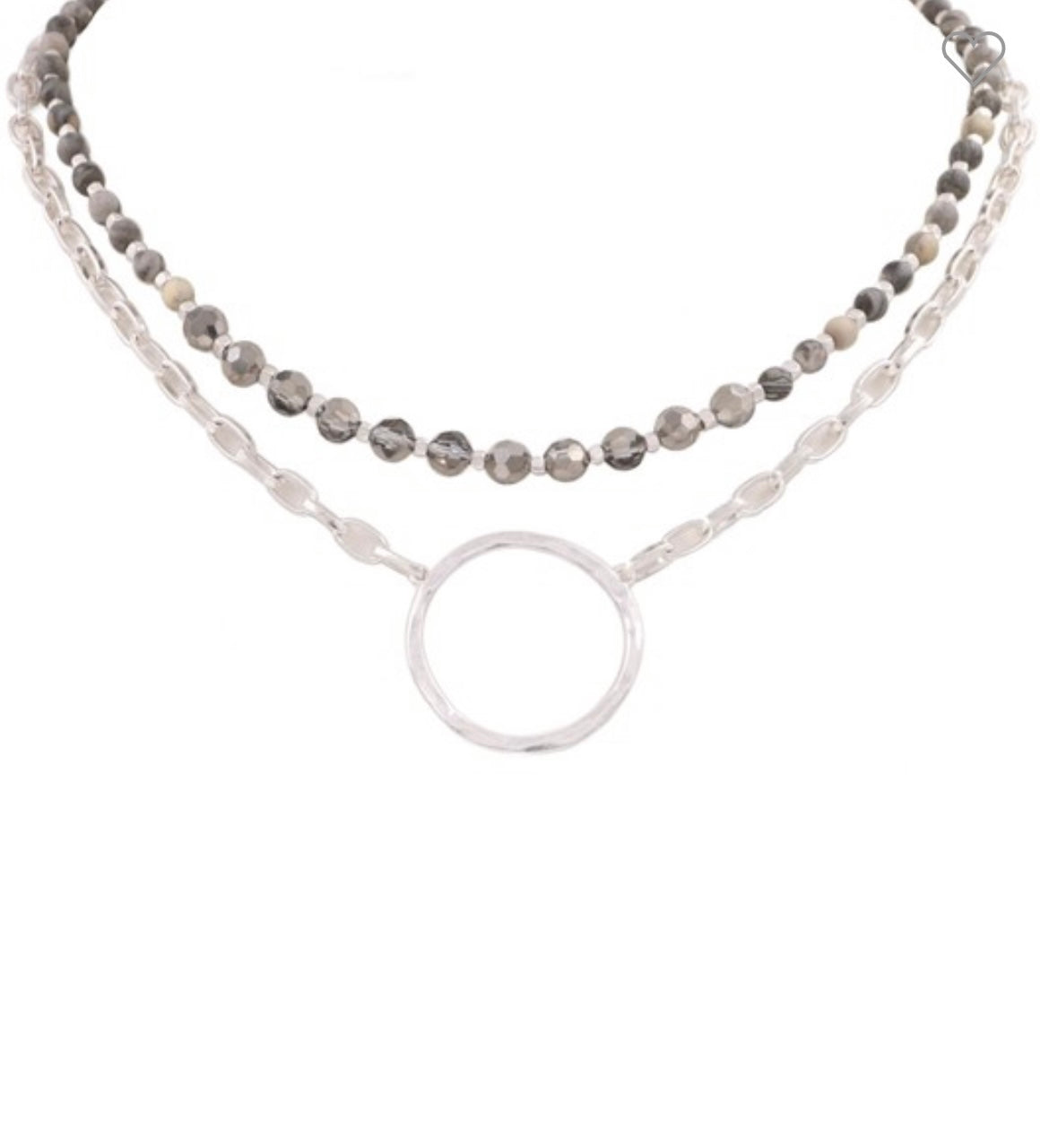 2 Necklace Layered Set