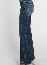 Load image into Gallery viewer, Mid Rise Boot Cut with Fringe Hem
