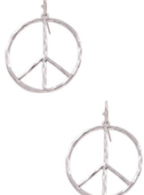 Load image into Gallery viewer, Peace Lives Earrings
